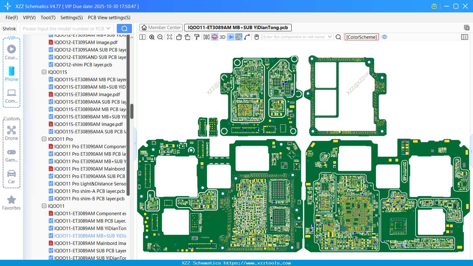 VIVO IQOO11-ET3089AM MB+SUB bitmap